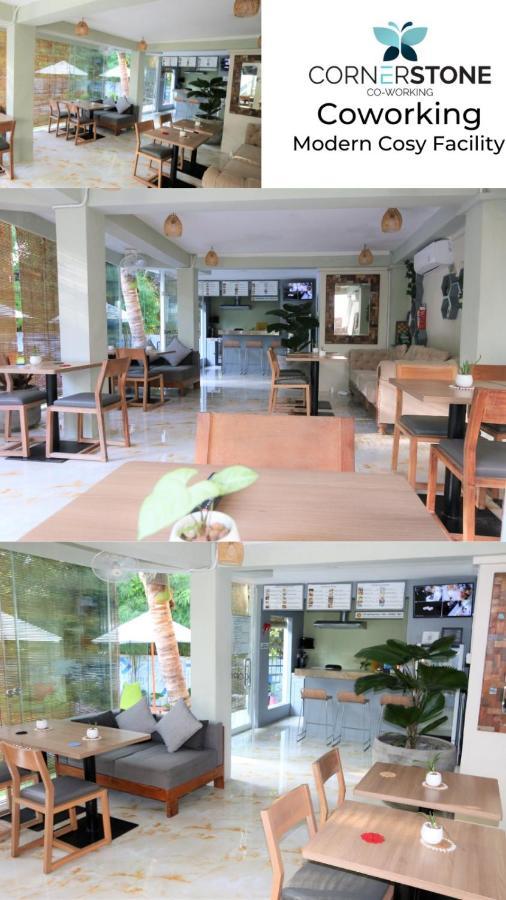 Hostel Cornerstone Bali Coworking Canggu Exteriér fotografie